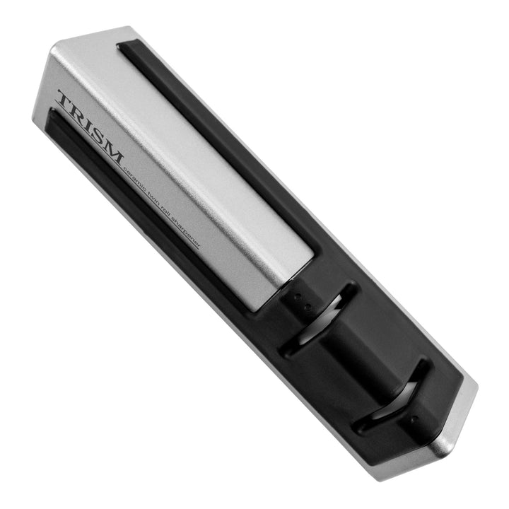 2-Stage Ceramic Wheel Sharpener Fujicut Trism Silver/Black