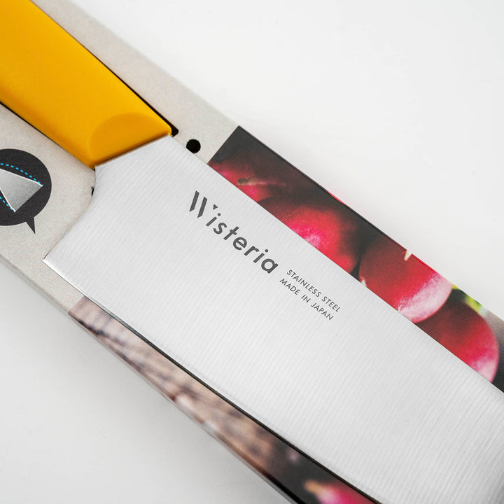 Santoku 17 cm Fujicut Wisteria Yellow MV