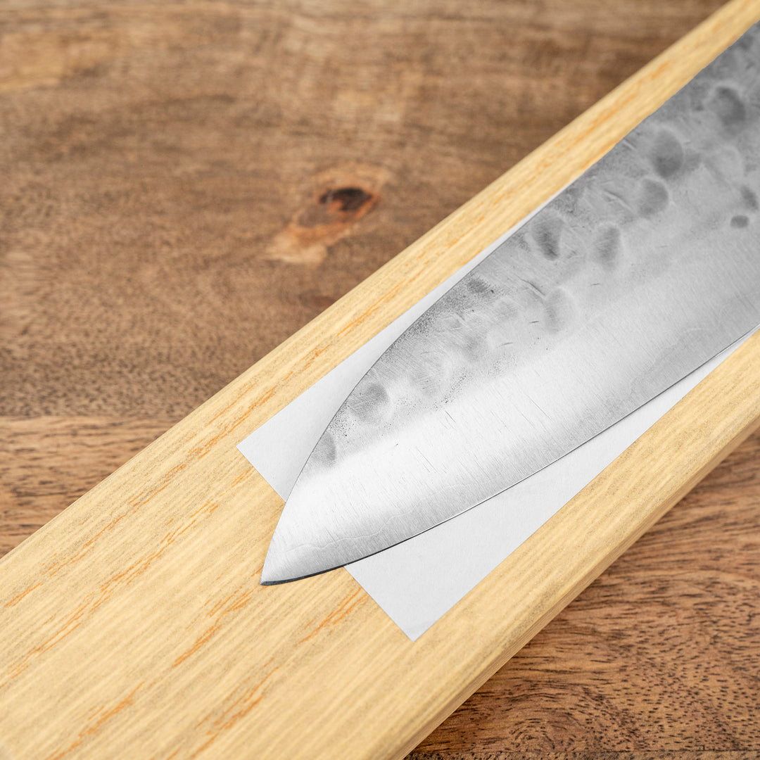 Gyuto 18 cm Fujiwara Pakka Shirogami#1/SS