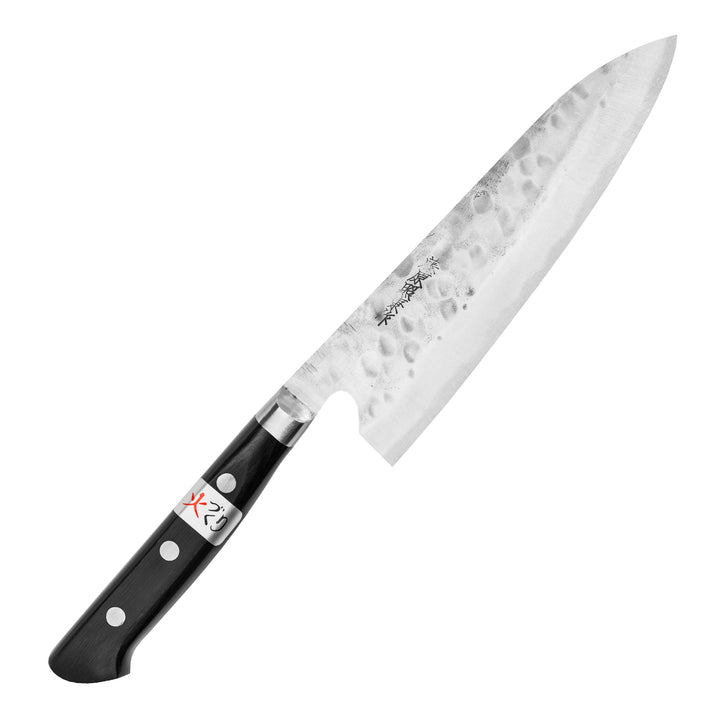 Gyuto 18 cm Fujiwara Pakka Shirogami#1/SS