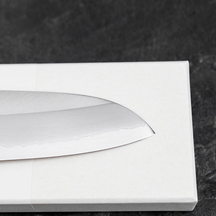 Santoku 17 cm Hado Shiosai Urushi Kijiro Ginsan