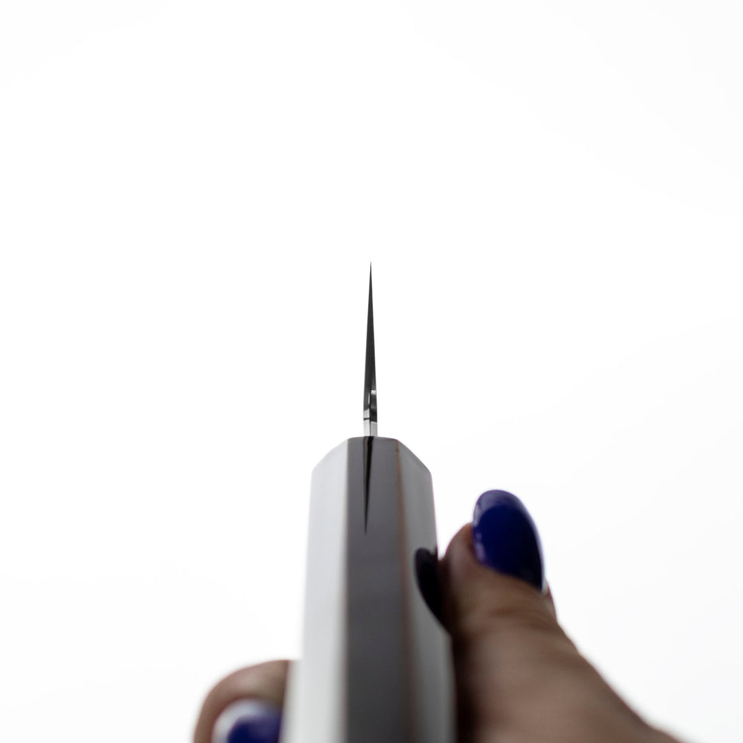 Santoku 17 cm Hado Shiosai Urushi Kijiro Ginsan