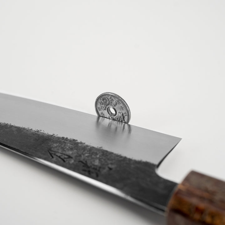Bunka 17 cm Hado Sumi Kurouchi Shirogami#2/Iron