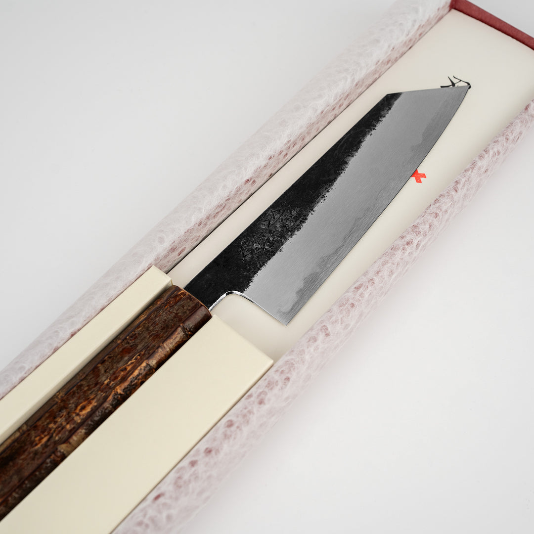 Bunka 17 cm Hado Sumi Kurouchi Shirogami#2/Iron