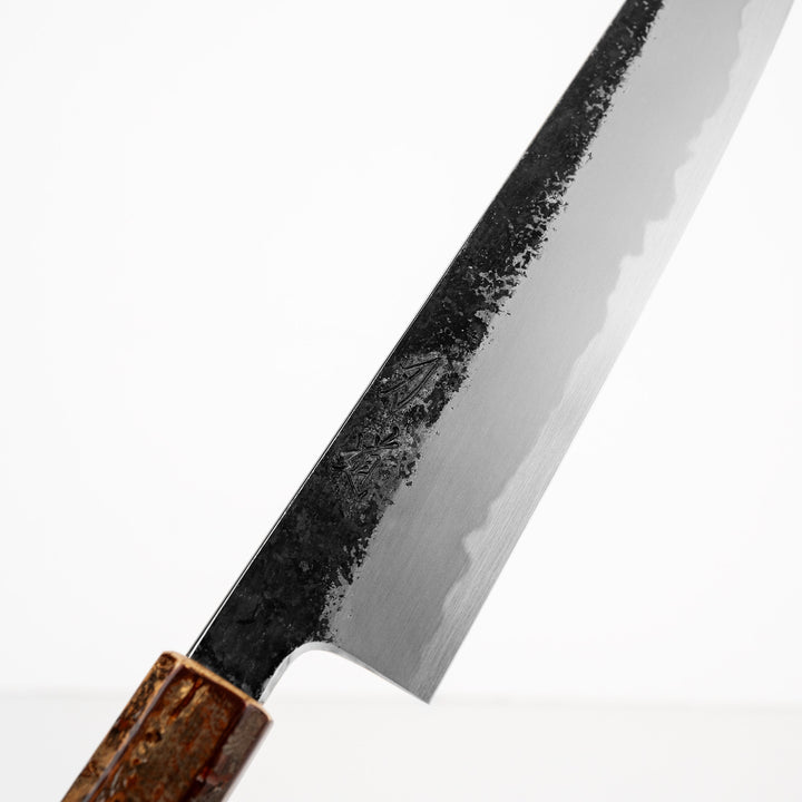 Kiritsuke Gyuto 20 cm Hado Sumi Kurouchi Shirogami#2/Iron