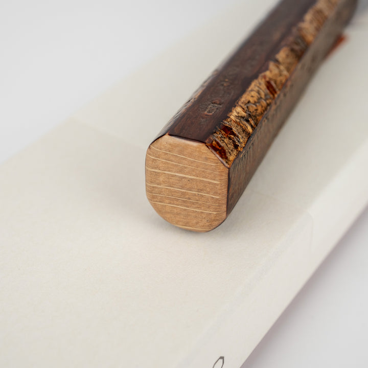 Kiritsuke Gyuto 20 cm Hado Sumi Kurouchi Shirogami#2/Iron