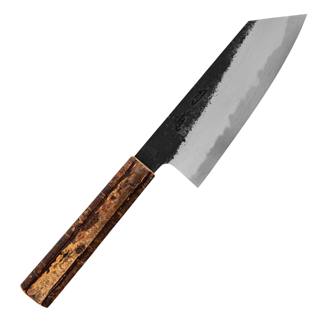 Ko-Bunka 13 cm Hado Sumi Kurouchi Shirogami#2/Iron