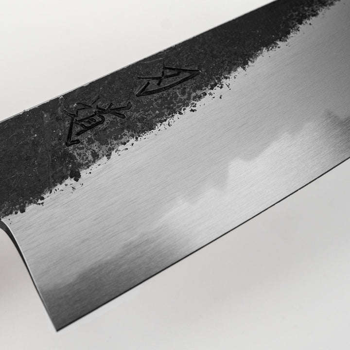Ko-Bunka 13 cm Hado Sumi Kurouchi Shirogami#2/Iron