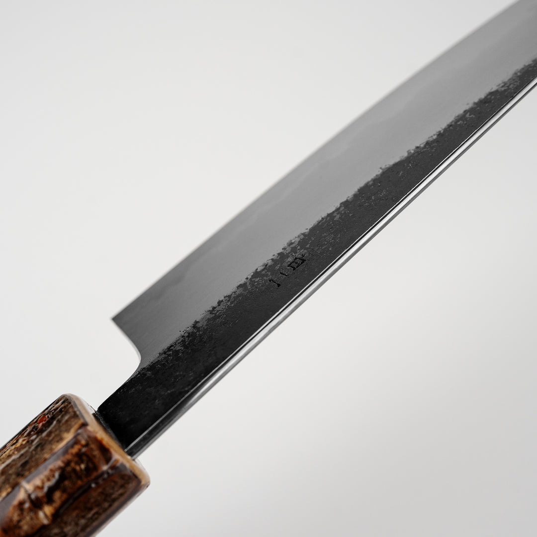 Ko-Bunka 13 cm Hado Sumi Kurouchi Shirogami#2/Iron