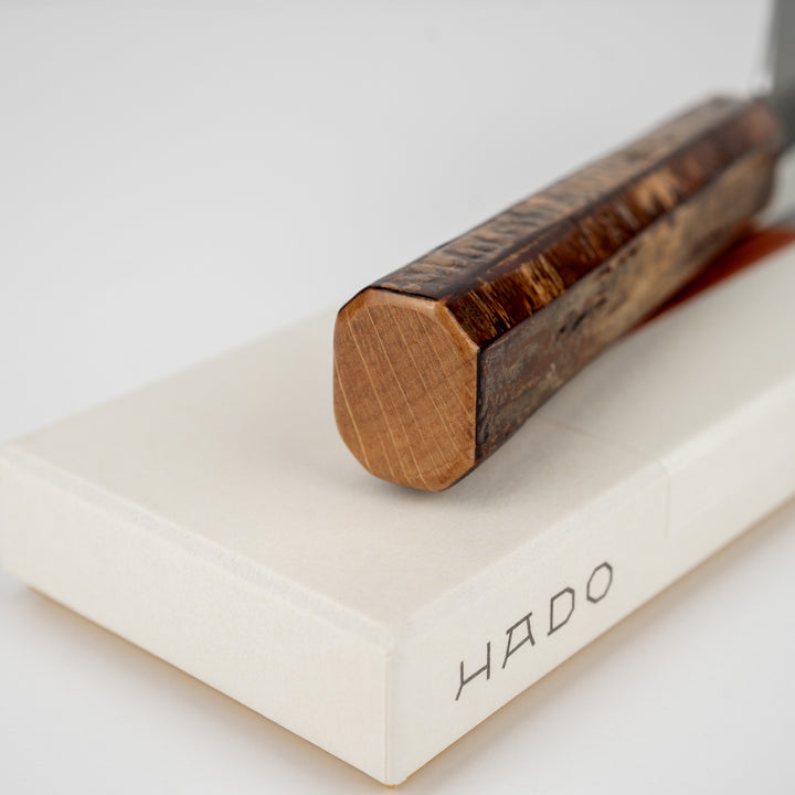 Ko-Bunka 13 cm Hado Sumi Kurouchi Shirogami#2/Iron