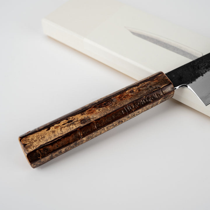 Ko-Bunka 13 cm Hado Sumi Kurouchi Shirogami#2/Iron
