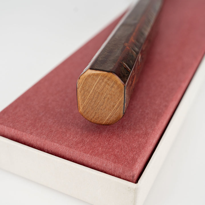Gyuto 20 cm Hado Sumi Kurouchi Shirogami#2/Iron