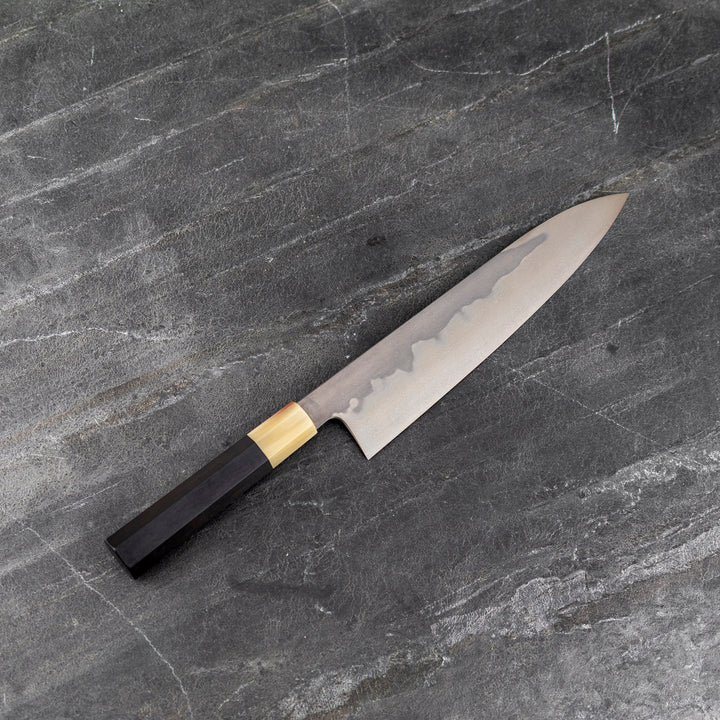 Gyuto 24 cm Hashimoto Shoichi Omodaka Honyaki Shirogmai#1