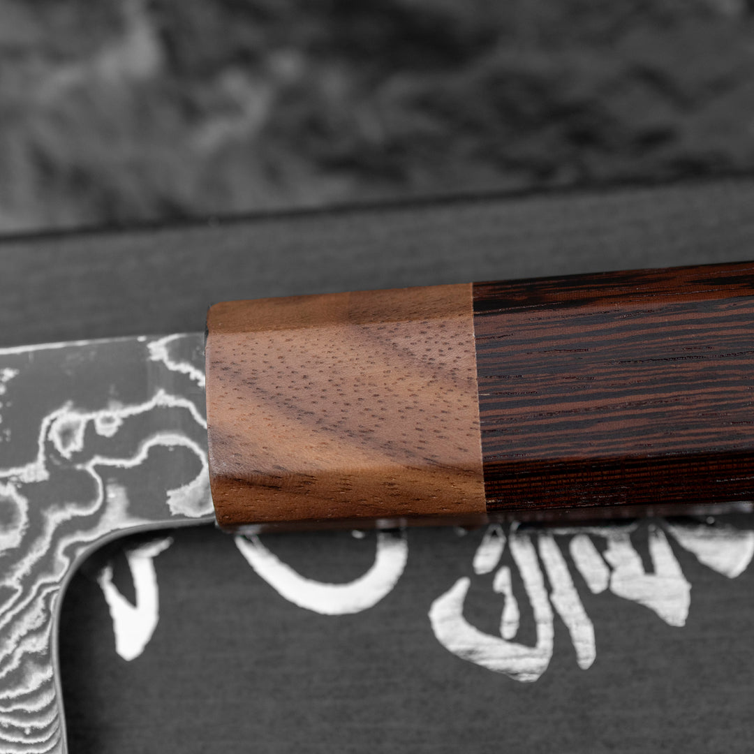 Gyuto 21 cm Hatono Black Dye Damascus  SG2