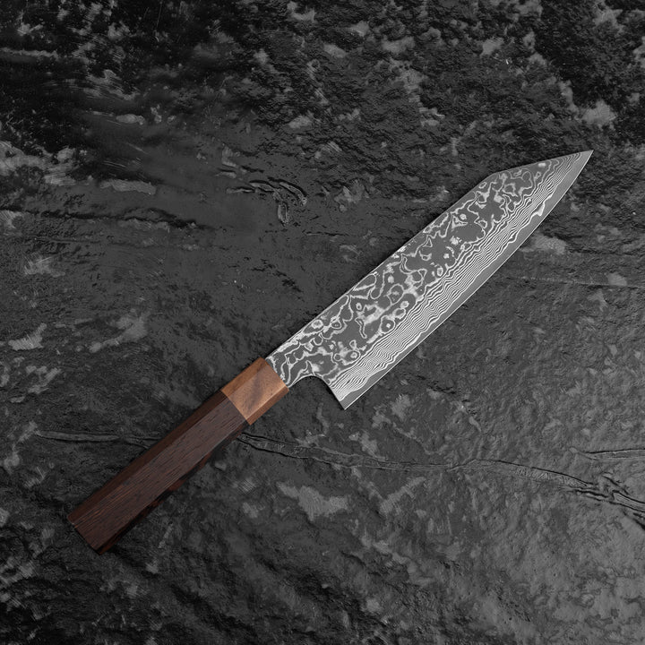 Gyuto 21 cm Hatono Black Dye Damascus  SG2