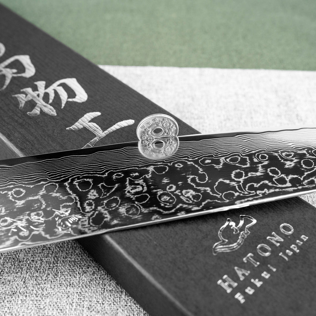 Gyuto 24 cm Hatono SG2 Damascus