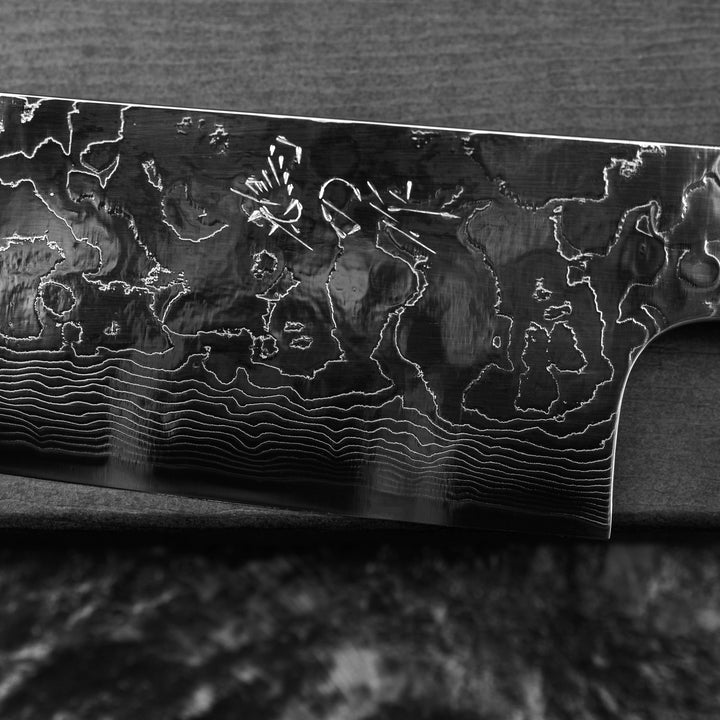 Gyuto 21 cm Hatono Saphire Damascus SG2