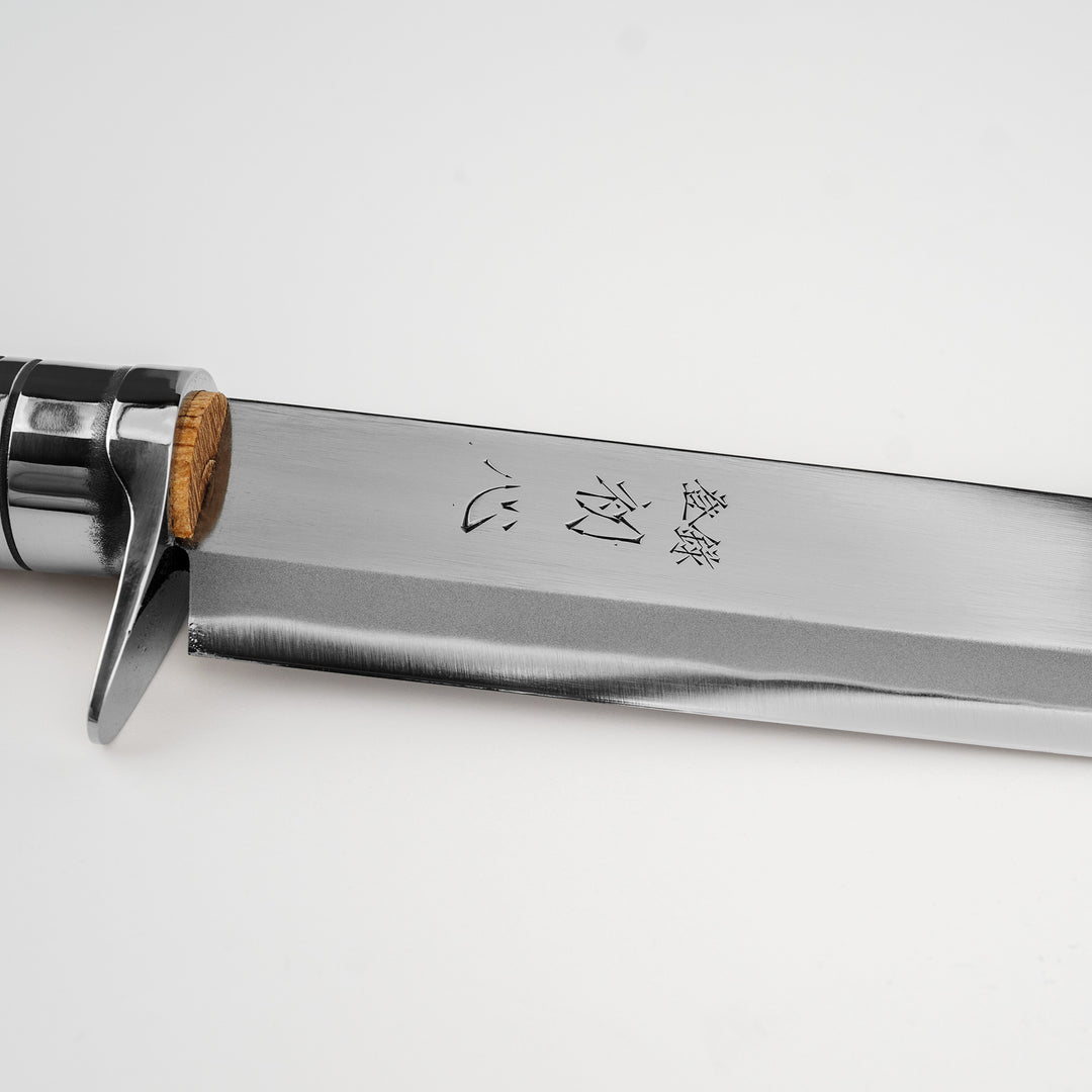 Nata 21 cm Hatsukokoro Copper Aogami#2/Iron + Saya