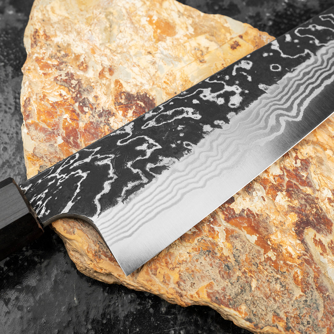 Gyuto 20 cm Hatsukokoro Black SP Yorokobi SLD