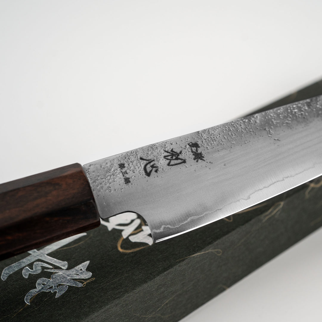 Kiritsuke Petty 11 cm Hatsukokoro Ginrei Nashiji Gingami No.3