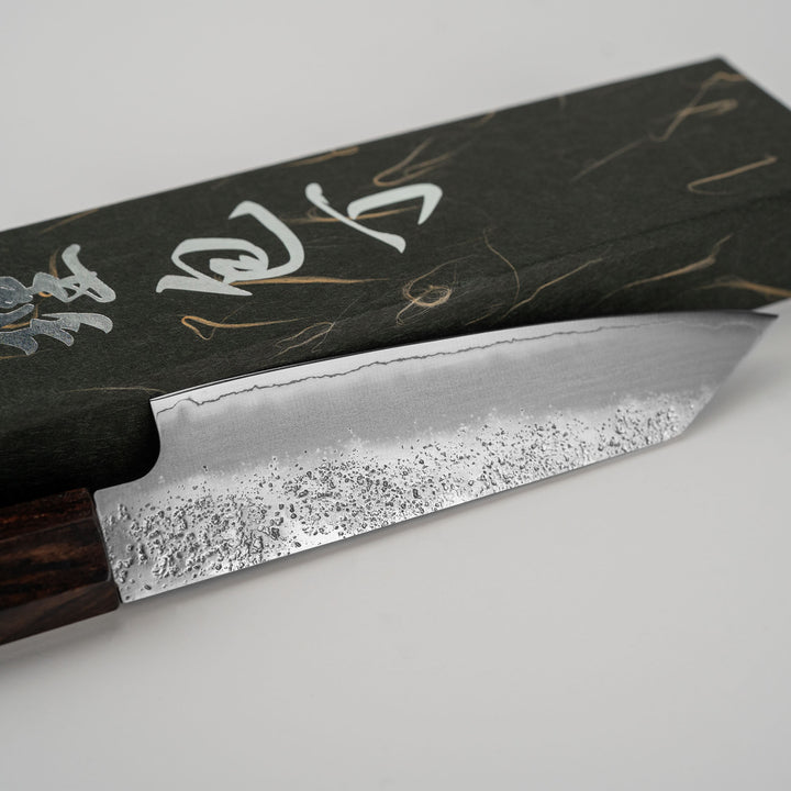 Kiritsuke Petty 11 cm Hatsukokoro Ginrei Nashiji Gingami No.3