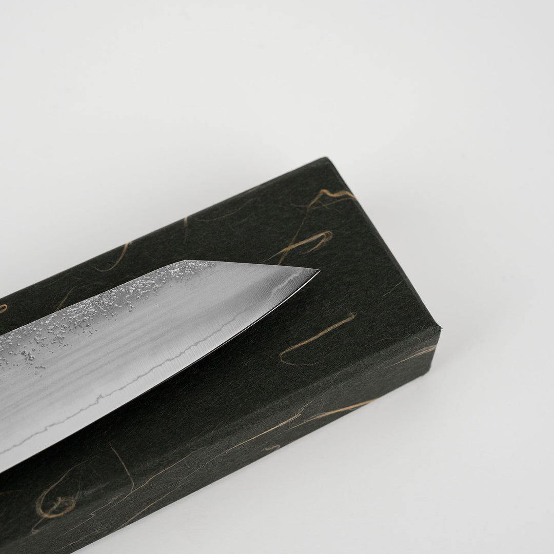 Kiritsuke Petty 11 cm Hatsukokoro Ginrei Nashiji Gingami No.3