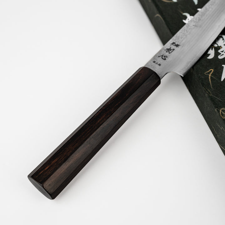 Kiritsuke Petty 11 cm Hatsukokoro Ginrei Nashiji Gingami No.3