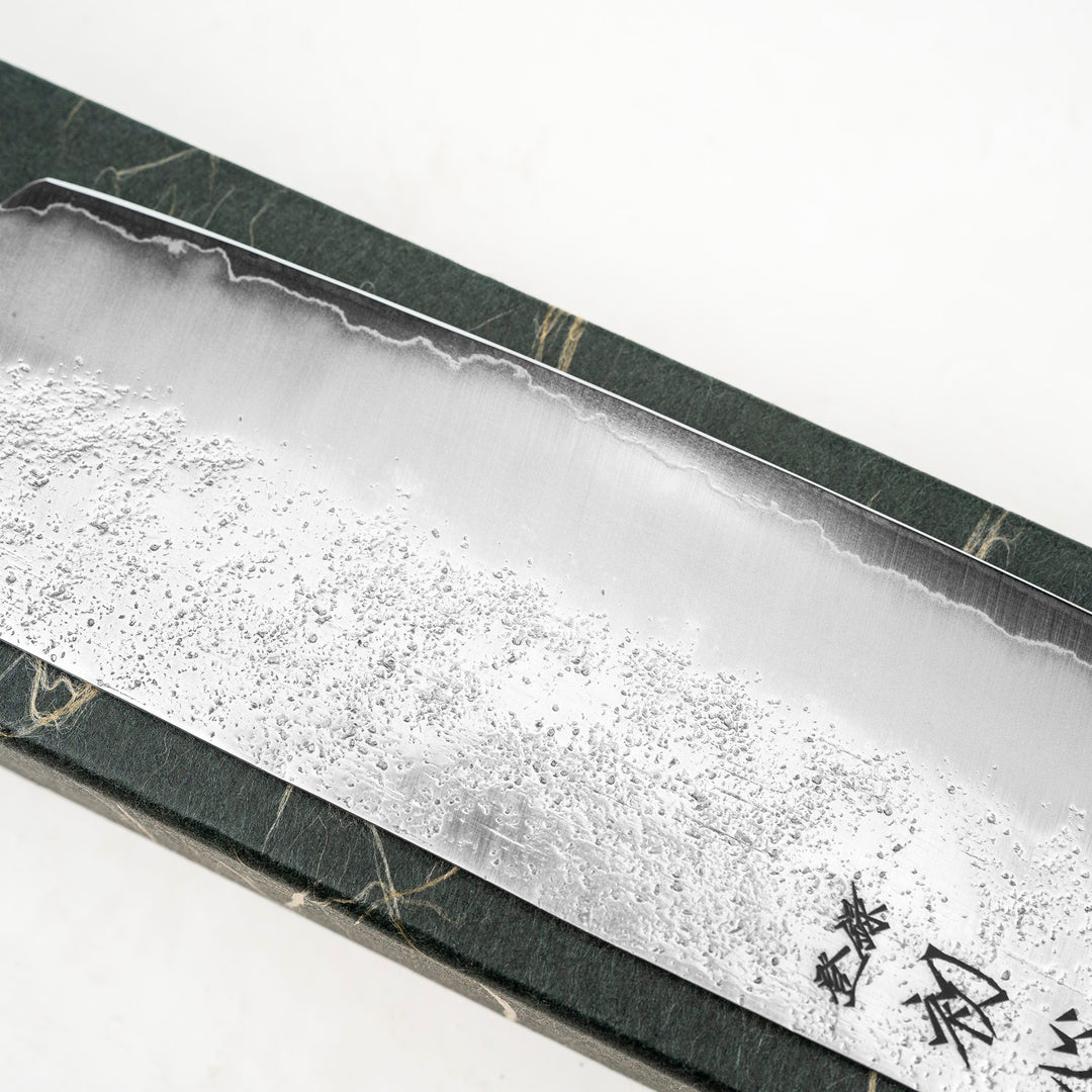 Nakiri 16 cm Hatsukokoro Ginrei Nashiji Gingami No.3