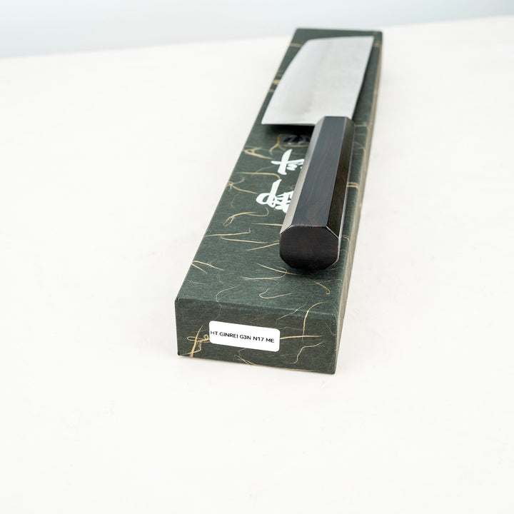 Nakiri 16 cm Hatsukokoro Ginrei Nashiji Gingami No.3
