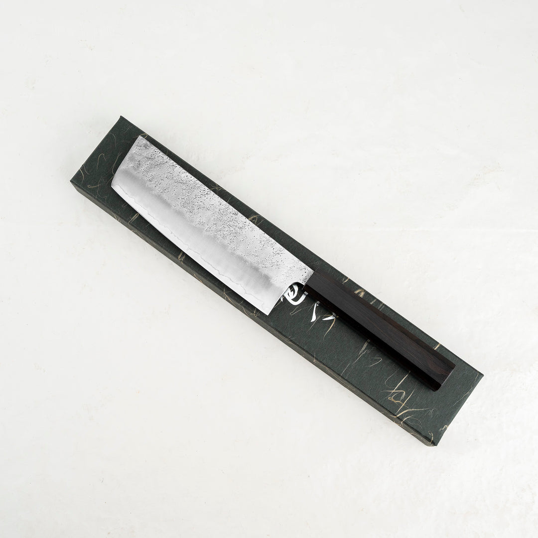 Nakiri 16 cm Hatsukokoro Ginrei Nashiji Gingami No.3
