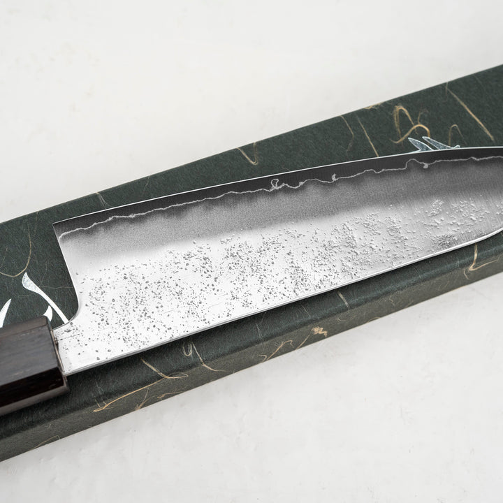 Santoku 17 cm Hatsukokoro Ginrei Nashiji Gingami No.3