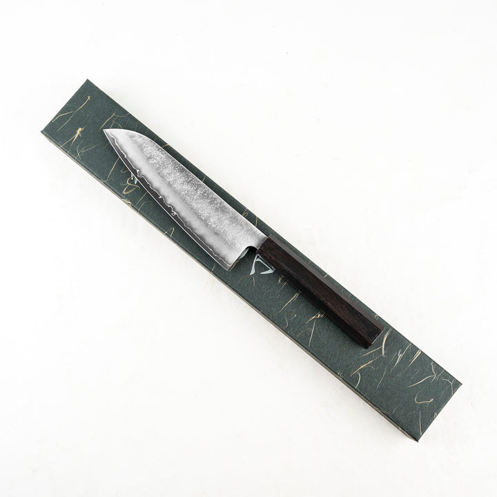 Santoku 17 cm Hatsukokoro Ginrei Nashiji Gingami No.3
