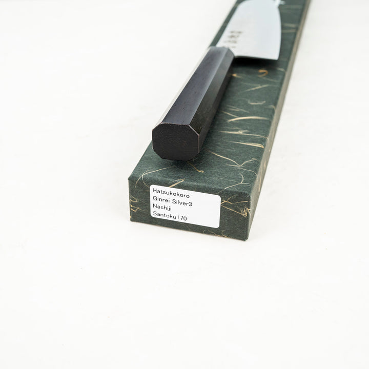 Santoku 17 cm Hatsukokoro Ginrei Nashiji Gingami No.3