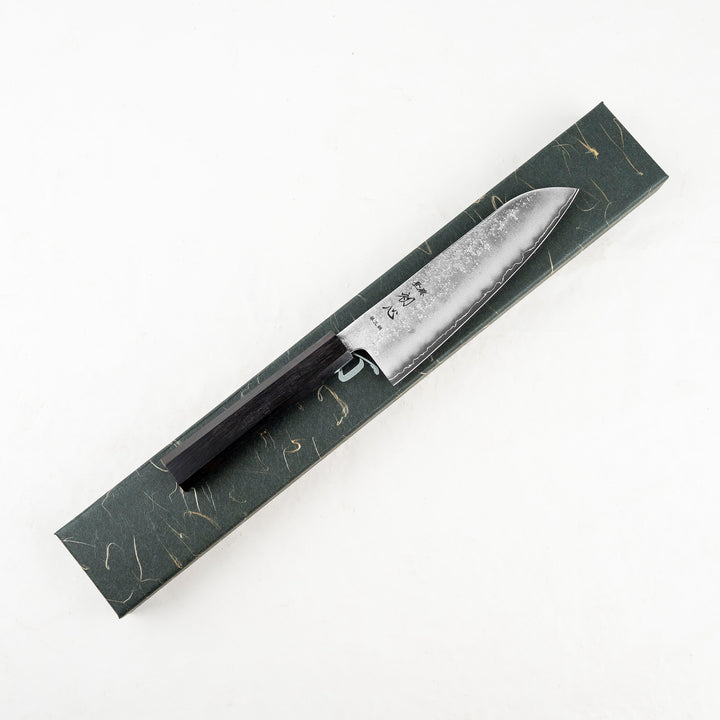 Santoku 17 cm Hatsukokoro Ginrei Nashiji Gingami No.3