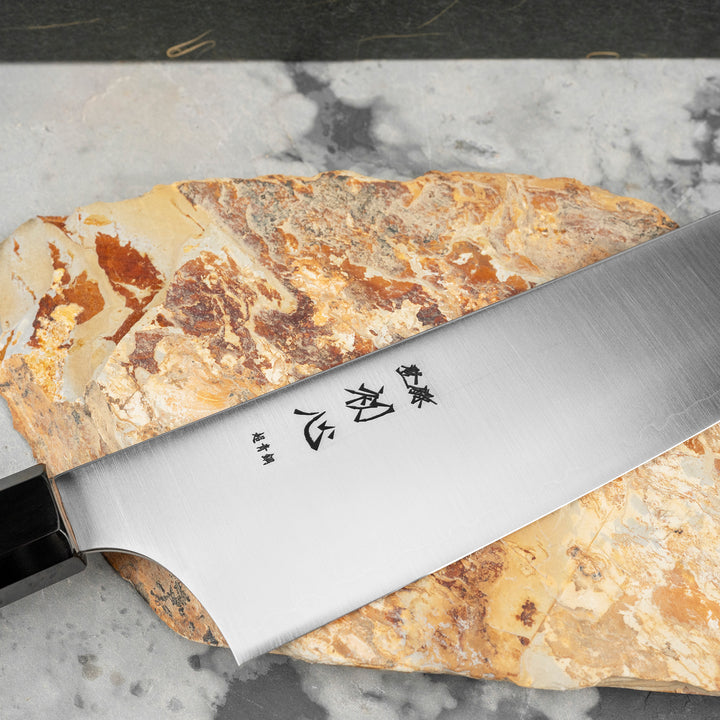 Bunka 18 cm Hatsukokoro Hayabusa Aogami Super/SS