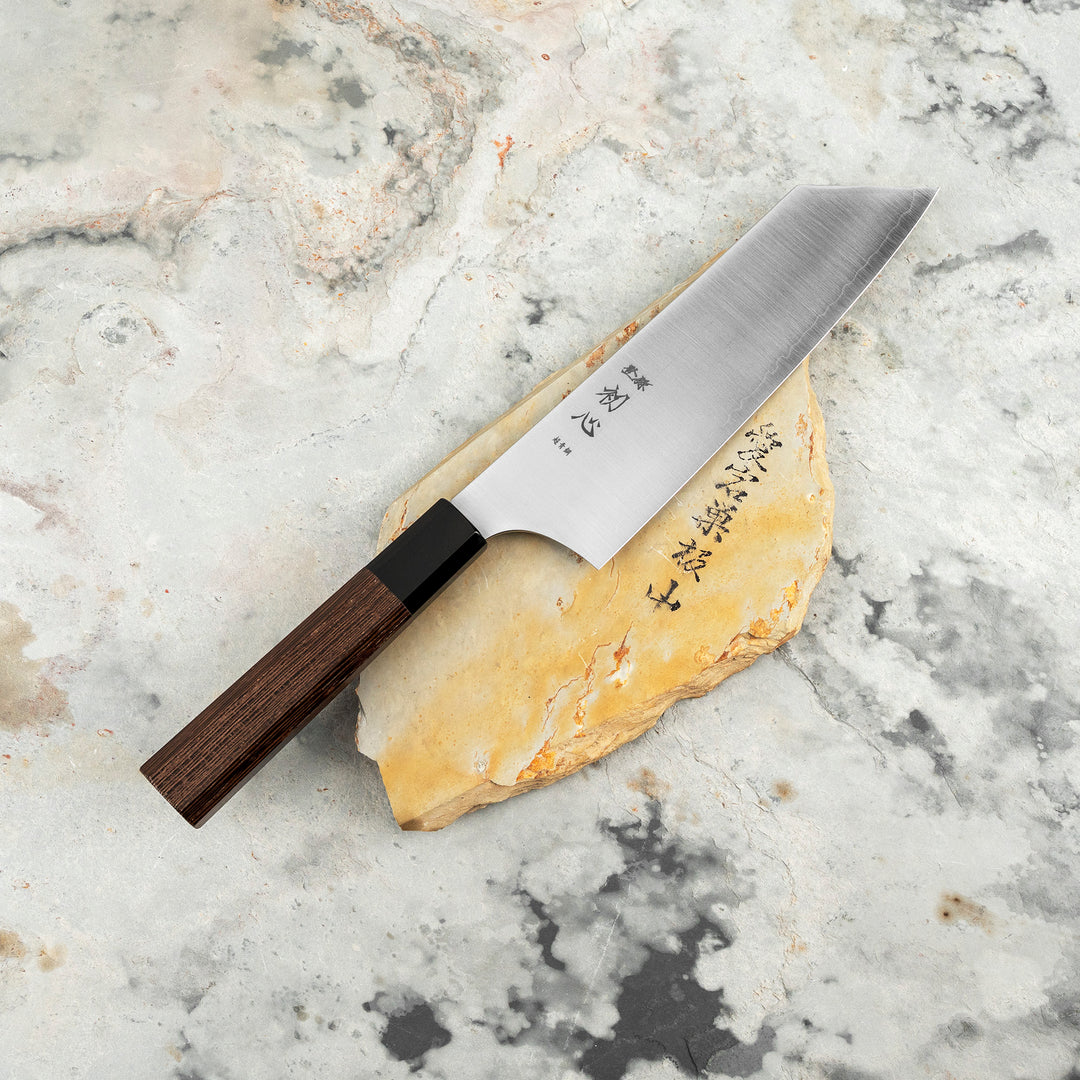Bunka 18 cm Hatsukokoro Hayabusa Aogami Super/SS