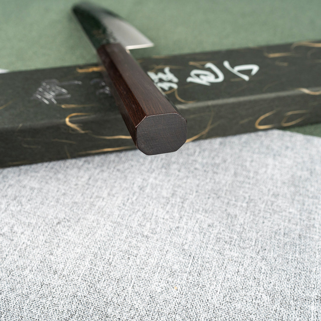 Santoku 18 cm Hatsukokoro Hayabusa Damascus VG-10