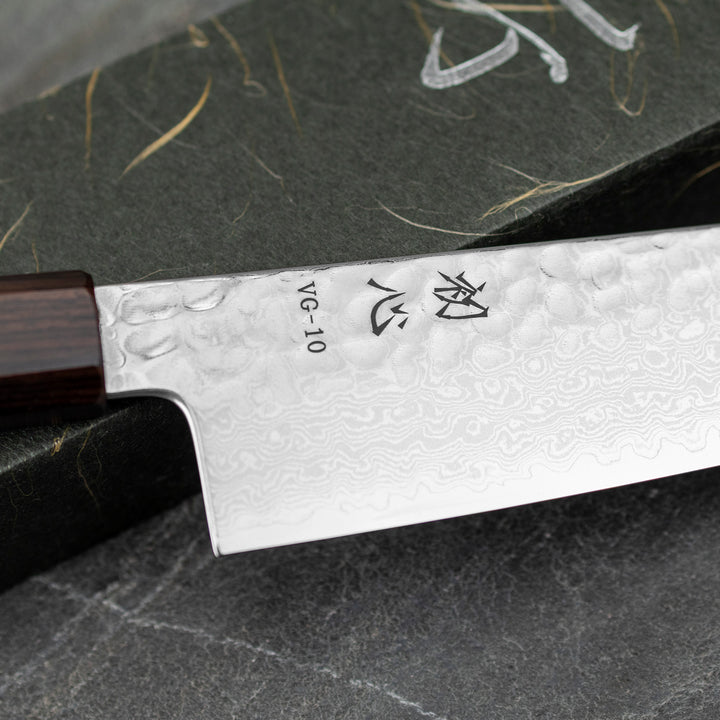 Gyuto 21 cm Hatsukokoro Hayabusa Damascus VG-10