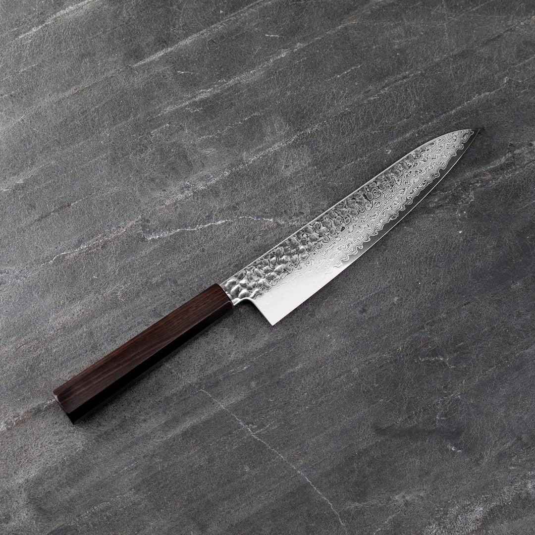 Gyuto 21 cm Hatsukokoro Hayabusa Damascus VG-10