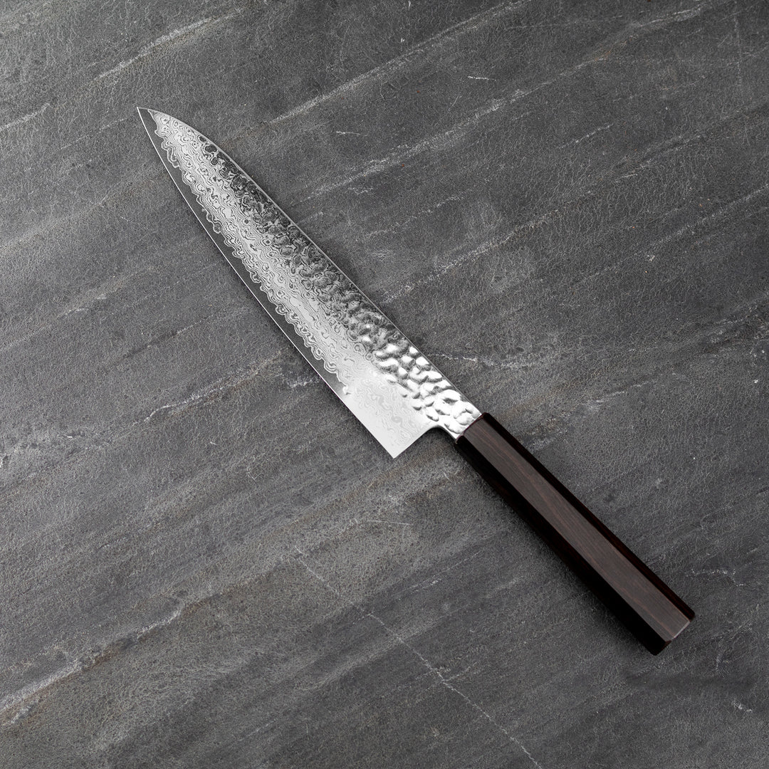 Gyuto 21 cm Hatsukokoro Hayabusa Damascus VG-10