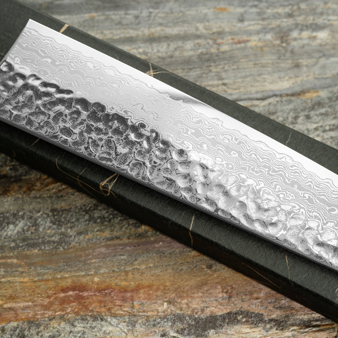 Gyuto 24 cm Hatsukokoro Hayabusa Damascus VG-10