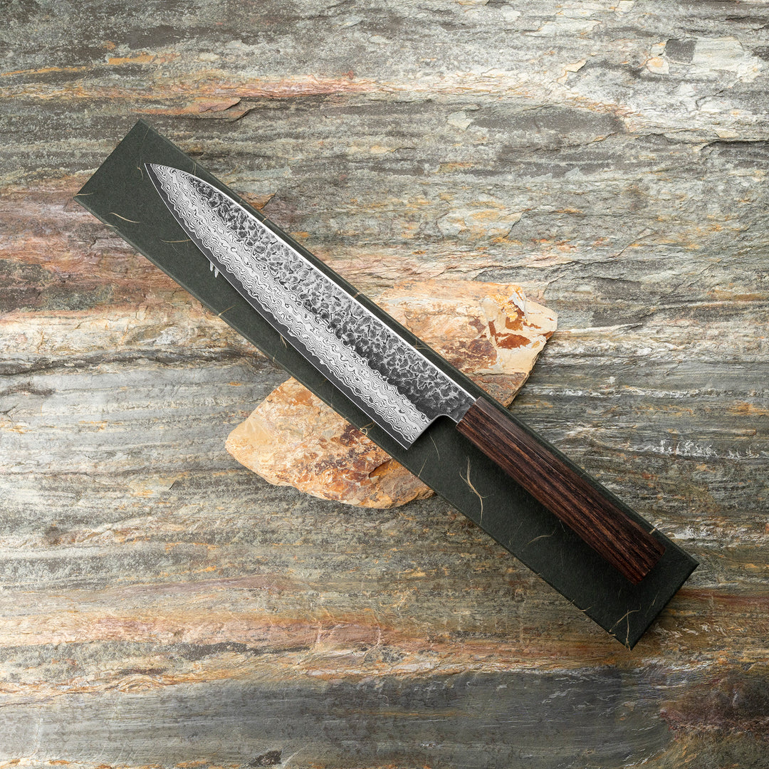 Gyuto 24 cm Hatsukokoro Hayabusa Damascus VG-10