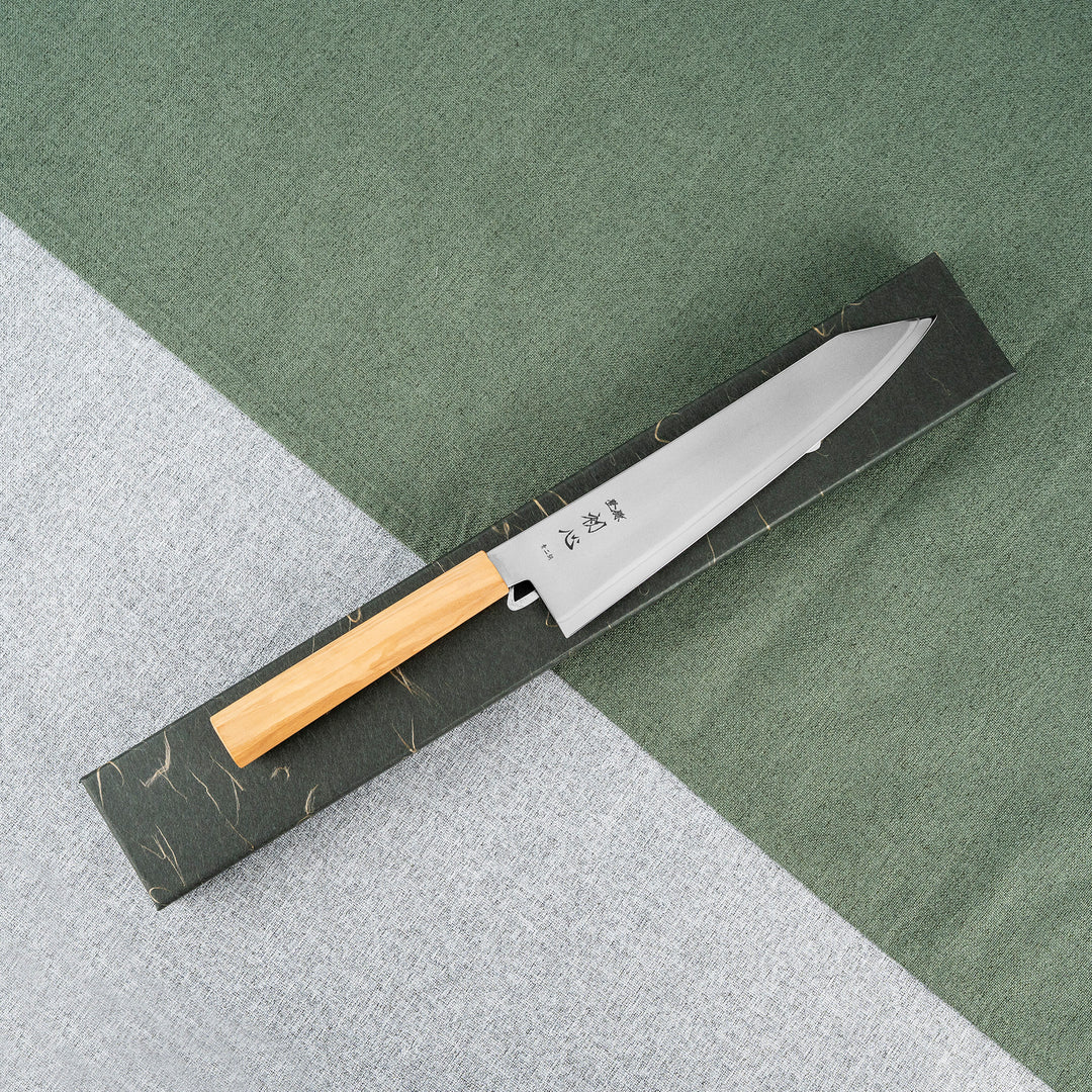 Kiritsuke Gyuto 21 cm Hatsukokoro Kaijin Aogami#2/SS