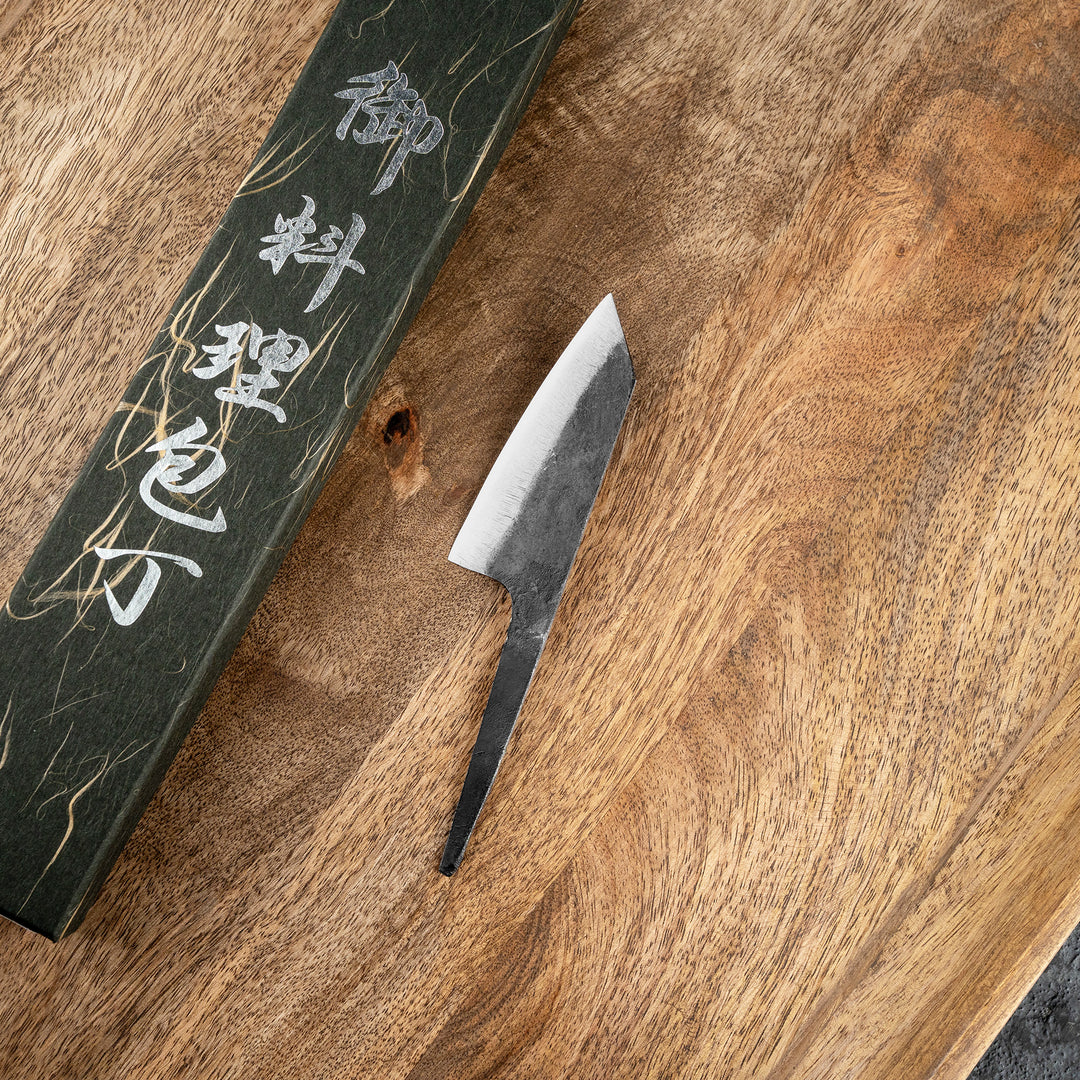 Bunka 8,5 cm Blank Hatsukokoro Kurogane Kurouchi Aogami#2/Iron