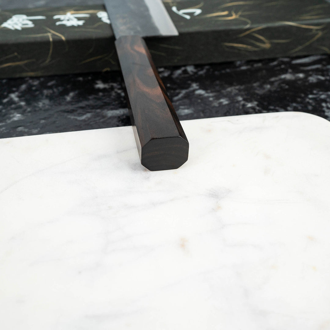 Nakiri 16,5 cm Hatsukokoro Kurogane Kurouchi Aogami#2/Iron