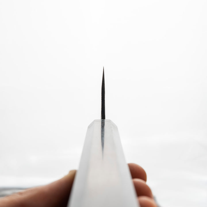 Gyuto 21 cm Hatsukokoro Kurogane Kurouchi Aogami#2/Iron