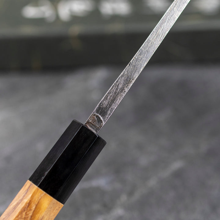 Deba 16,5 cm Double Bevel Hatsukokoro Kurokaze Shirogami#2/SS
