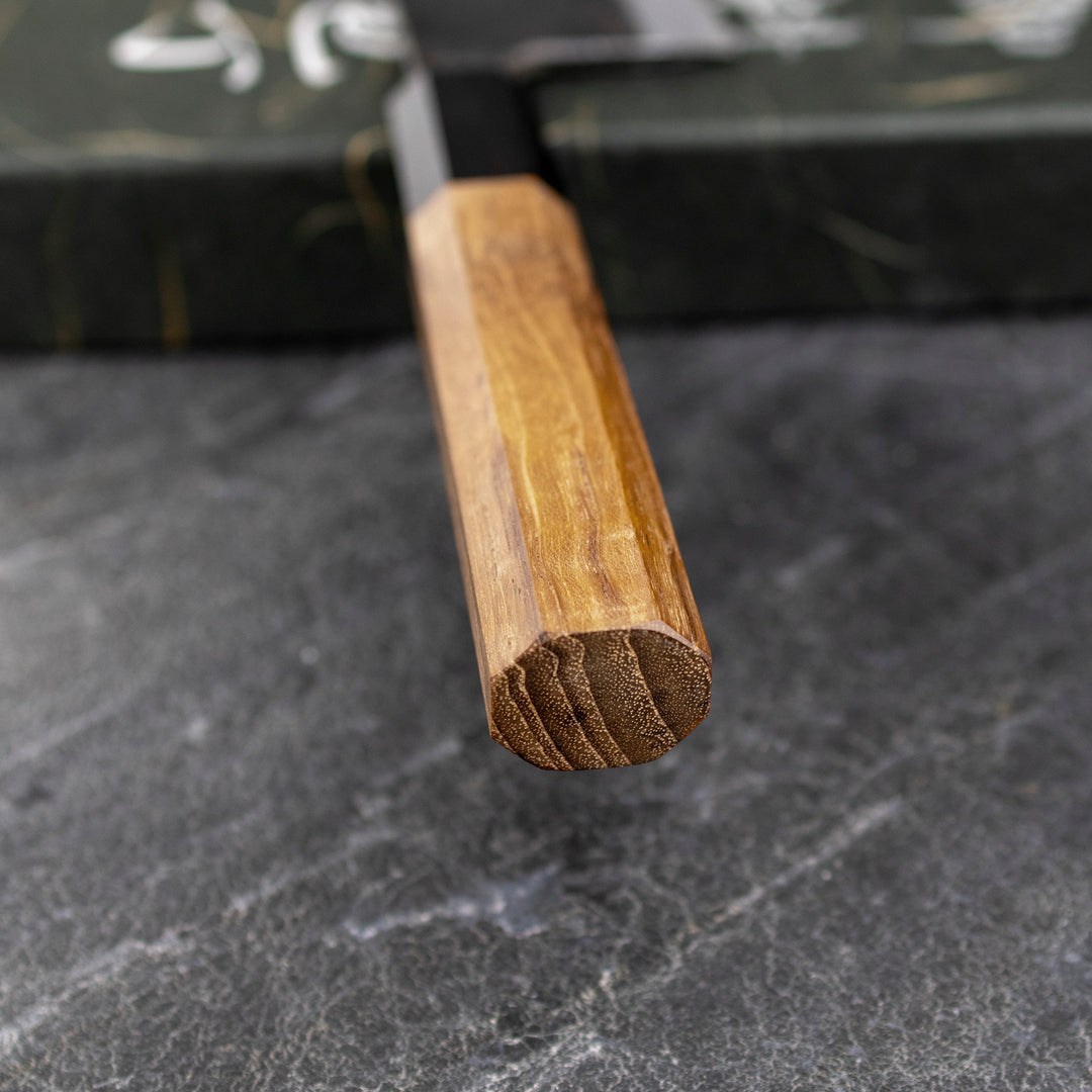 Deba 16,5 cm Double Bevel Hatsukokoro Kurokaze Shirogami#2/SS