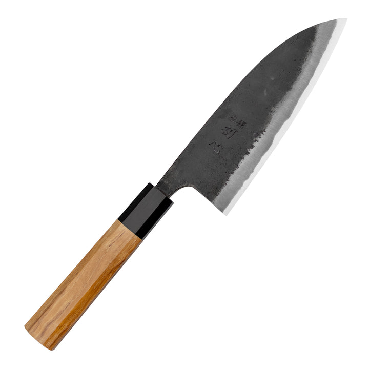 Deba 16,5 cm Double Bevel Hatsukokoro Kurokaze Shirogami#2/SS