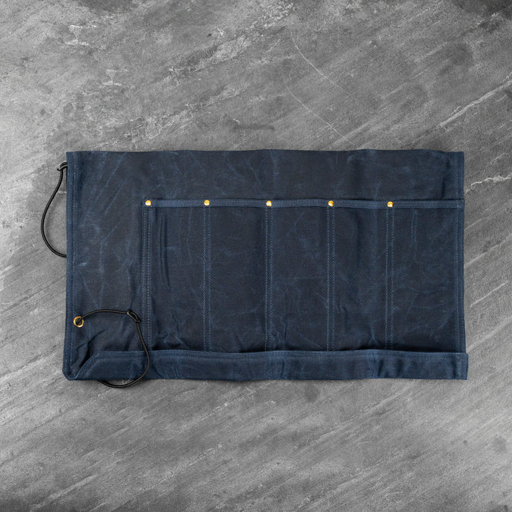 Knife Bag for 5 knives Blue Hatsukokoro